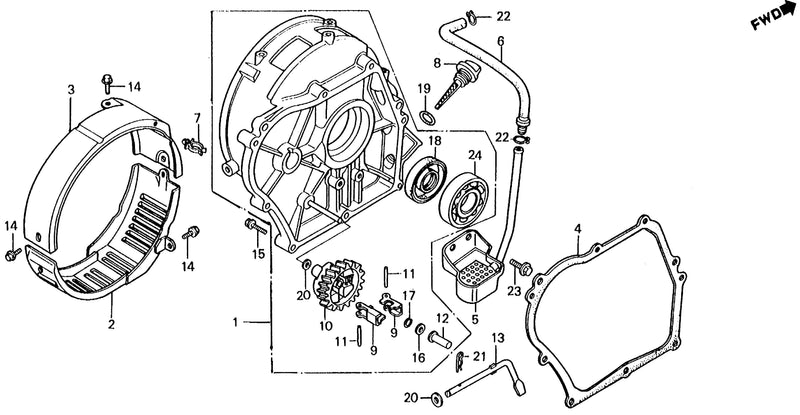 CRANKCASE COVER