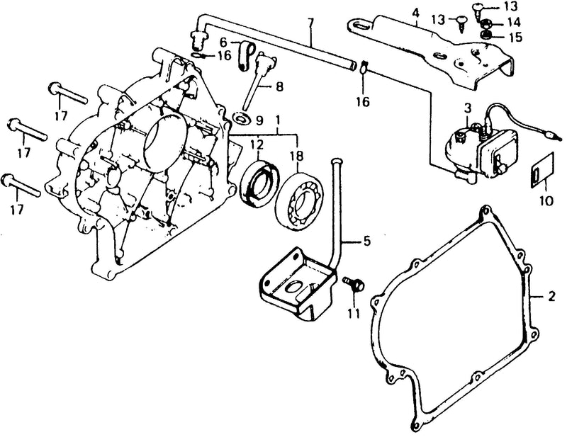 WT30    CRANKCASE COVER