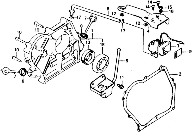 WT20    CRANKCASE COVER