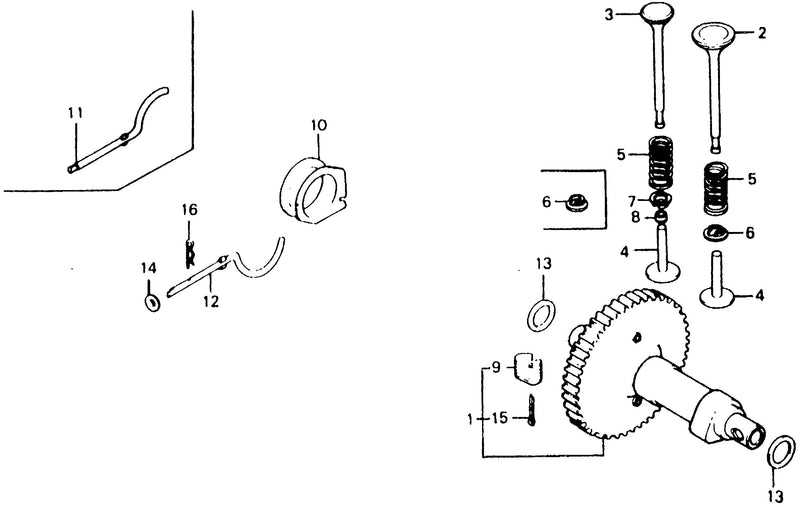 WT20/30 CAMSHAFT