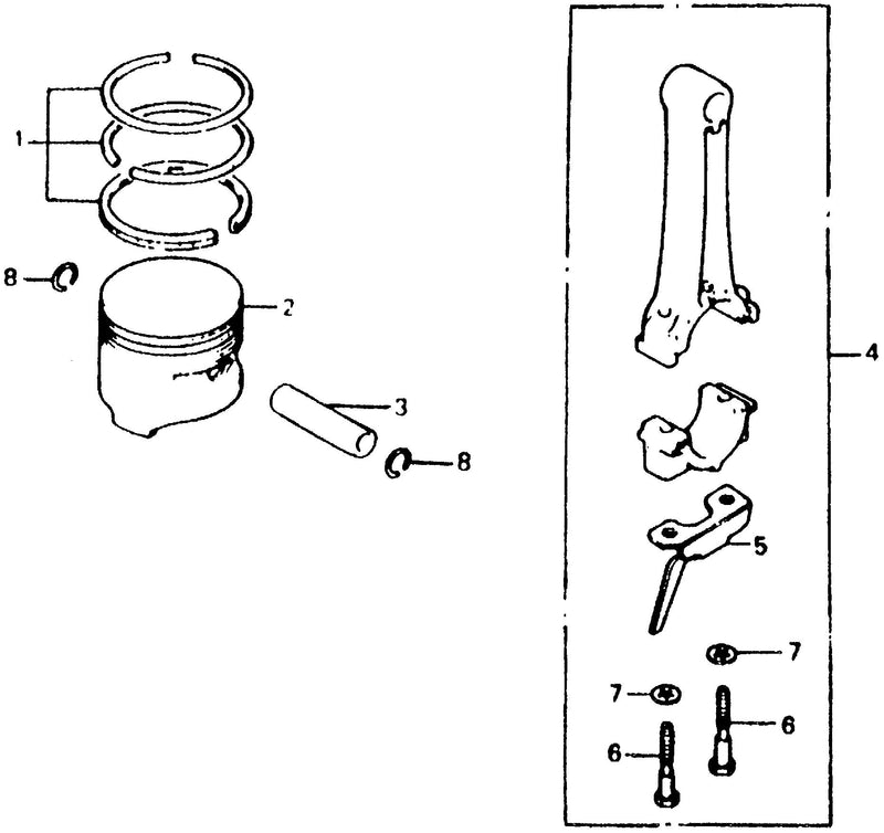 WT20/30 PISTON@CONNECTING ROD