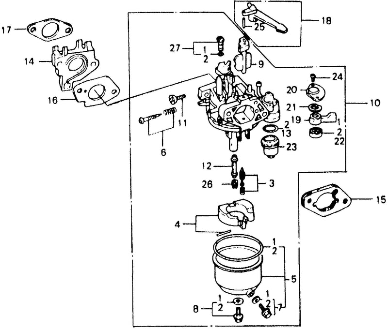 20X/30X CARBURETOR