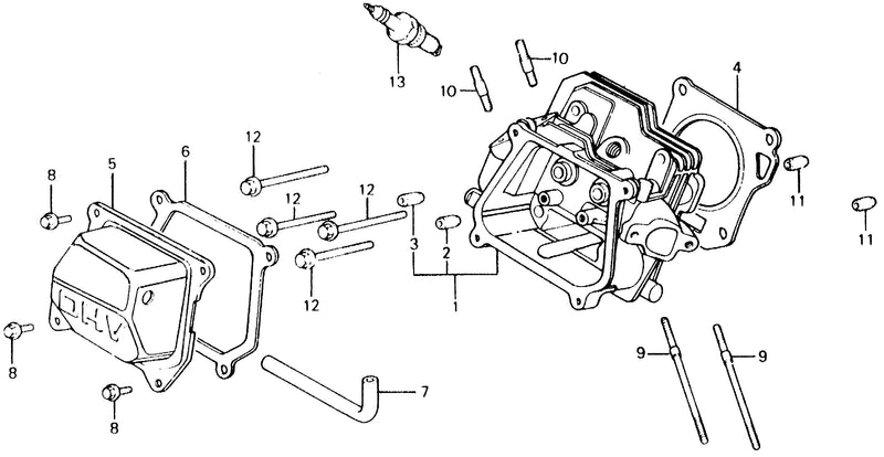 WT20X   CYLINDER HEAD