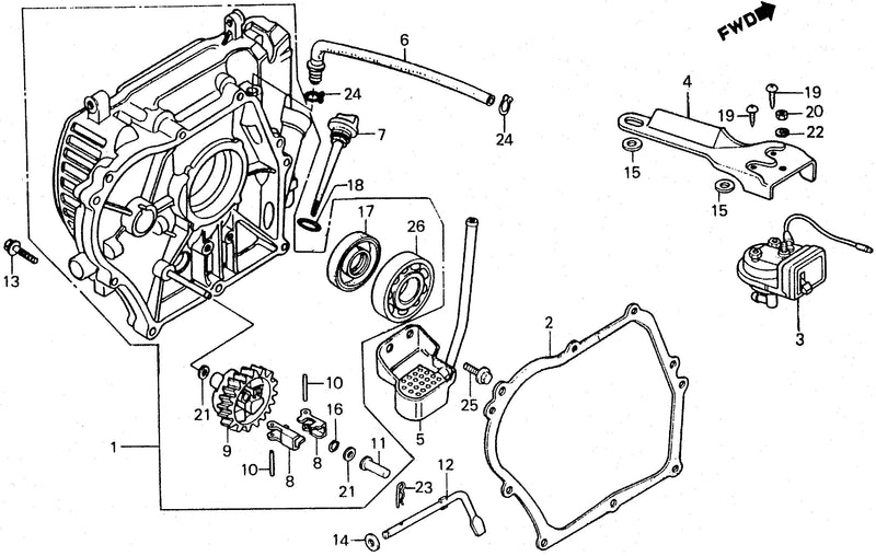 CRANKCASE COVER
