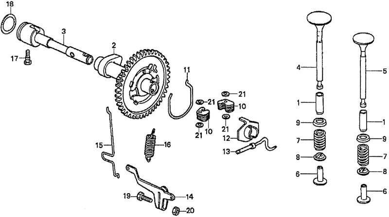 CAMSHAFT@GOVERNOR ARM