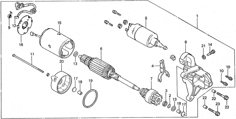 STARTER MOTOR