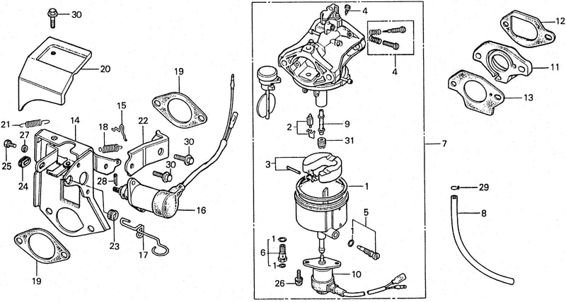 ES3500  CARBURETOR
