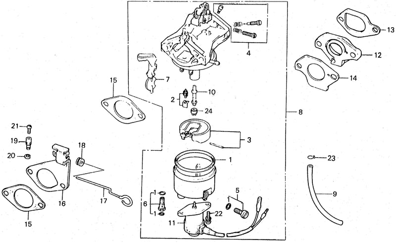 E3500   CARBURETOR