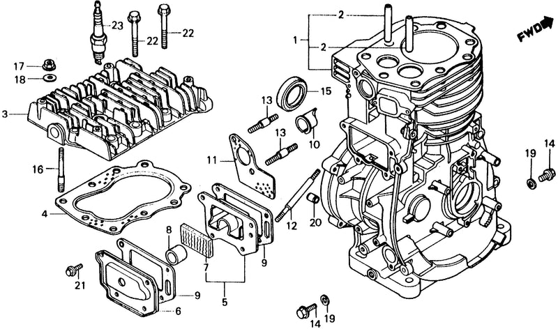 CYLINDER@CYLINDER HEAD