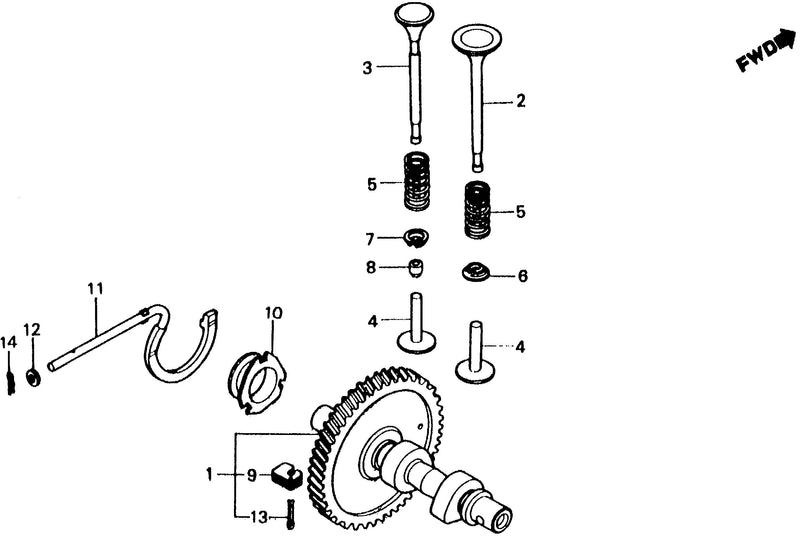 CAMSHAFT@GOVERNOR ARM