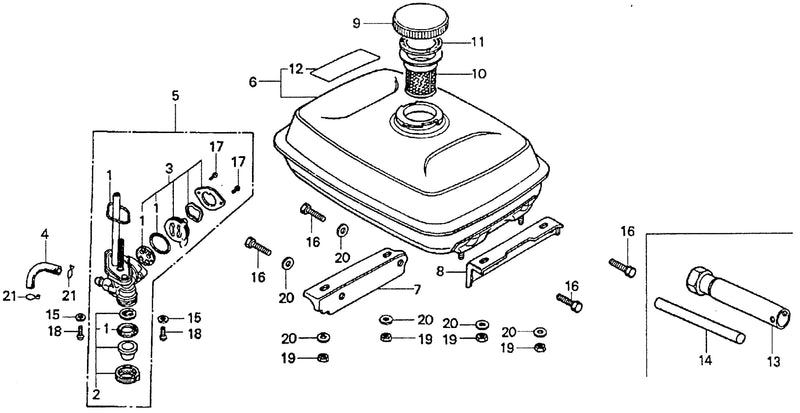 FUEL TANK@FUEL VALVE
