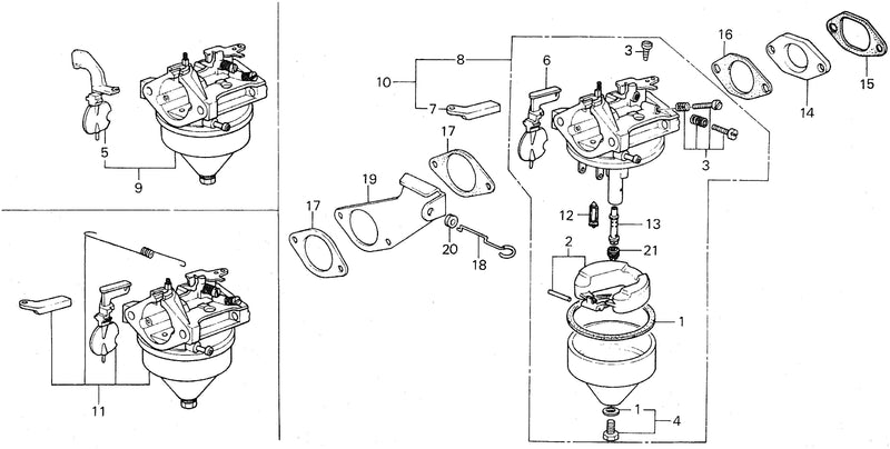 CARBURETOR               (1000151-1484486)