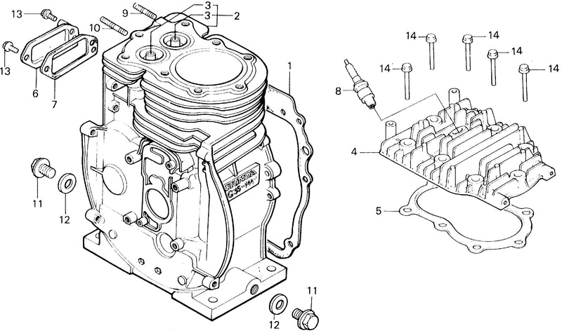 F400    CYLINDER HEAD@CYLINDER