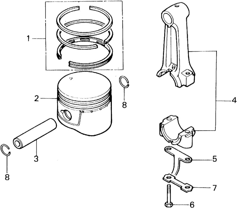 F400    PISTON@CONNECTING ROD