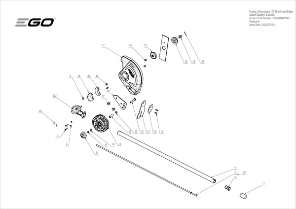 EA0820 PARTS DIAGRAM