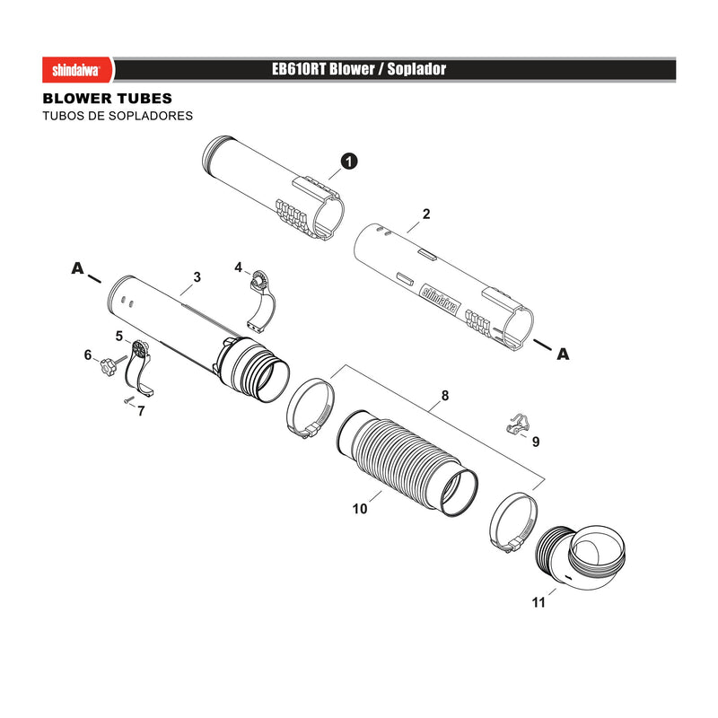BLOWER TUBES