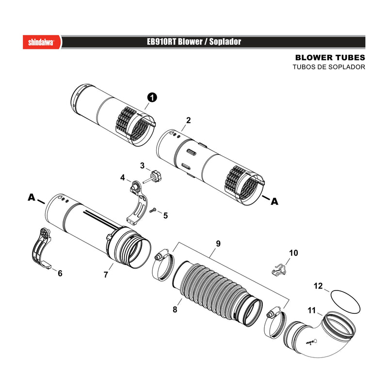 BLOWER TUBES