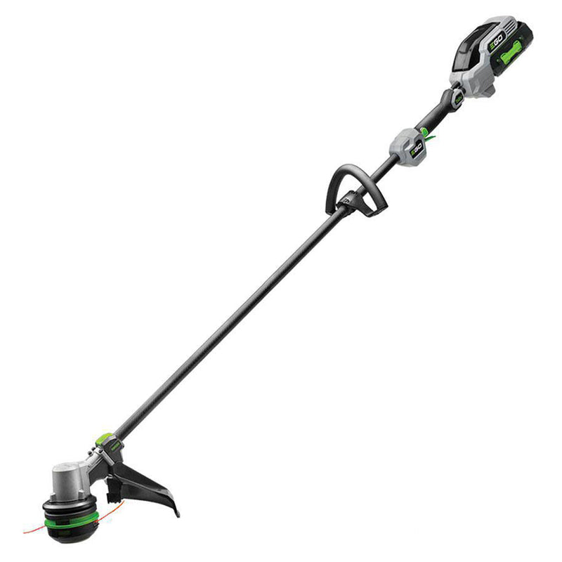 EGO Power+ ST1524 15" 56-Volt Lithium-ion Cordless Powerload Carbon Fiber Straight Shaft String Trimmer with 5.0Ah Battery & Charger
