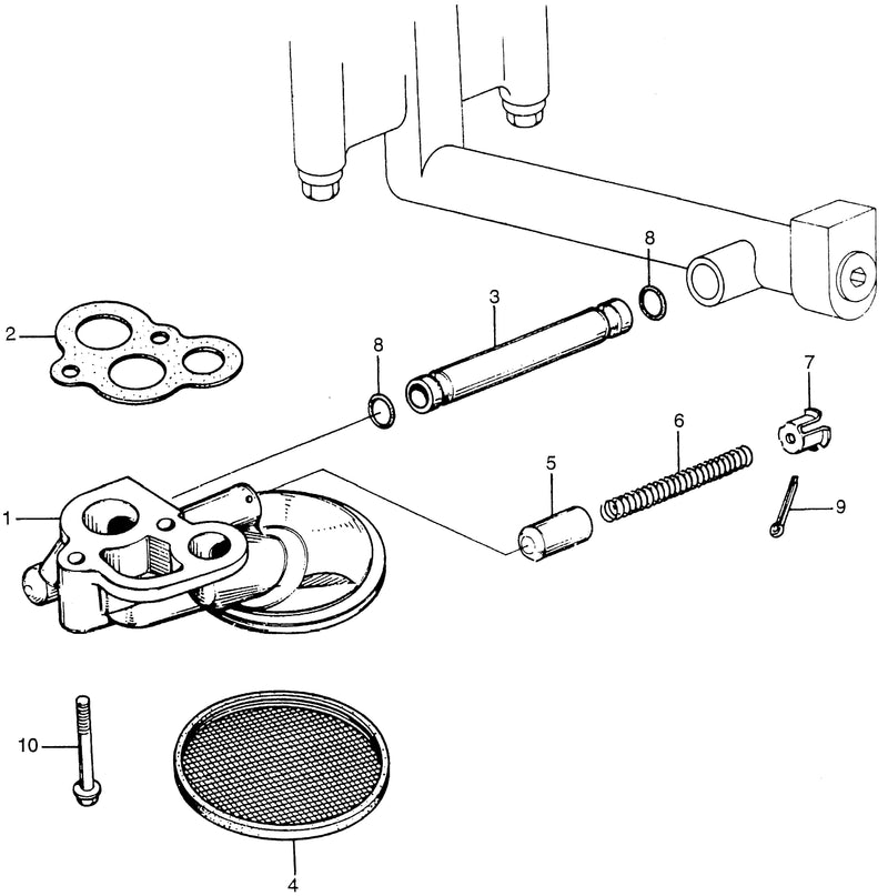 PUMP@OIL SCREEN