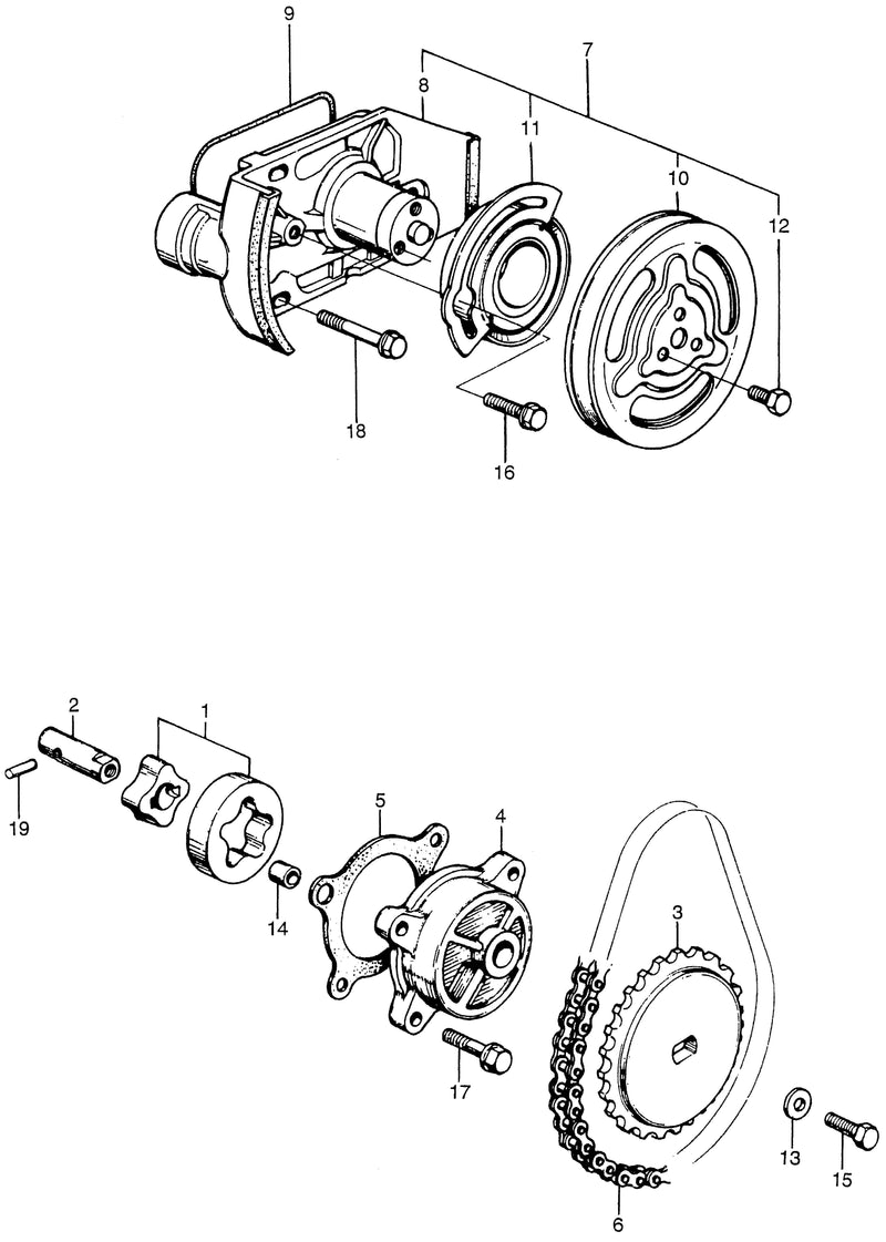 OIL PUMP@WATER PUMP