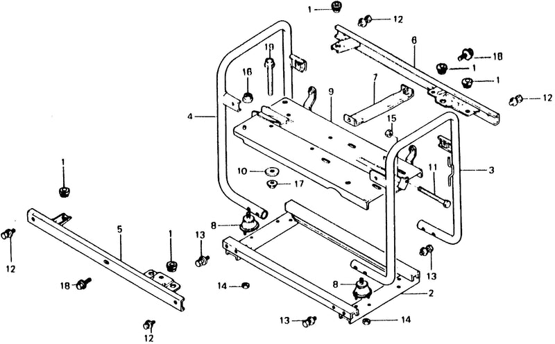 FRAME@ENGINE BED