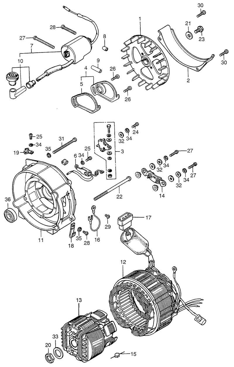 EK3     ALTERNATOR