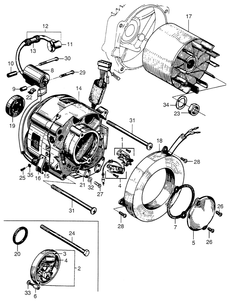 EK1 K2  ALTERNATOR@POINTS
