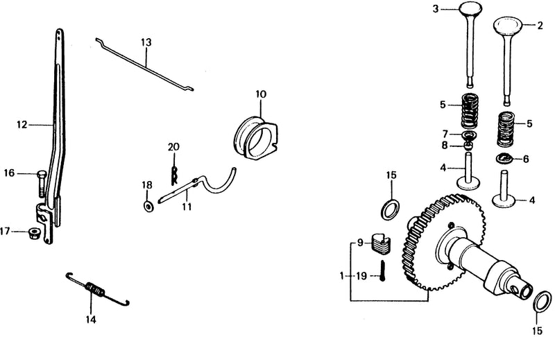 CAMSHAFT@GOVERNOR ARM