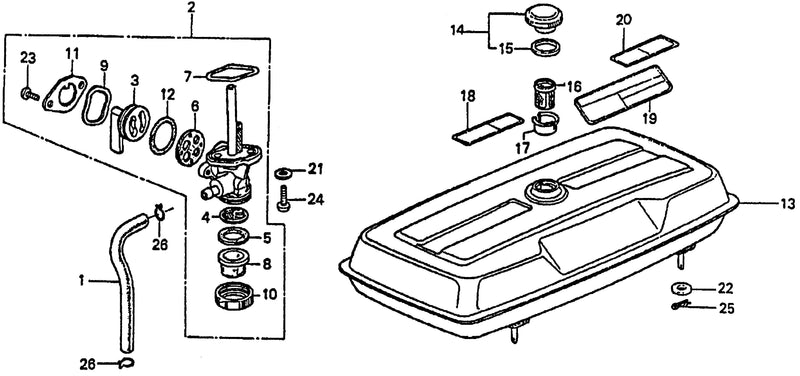 FUEL TANK@FUEL VALVE     ASSY.