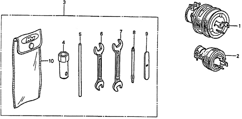 TOOLS@RECEPTACLE PLUG