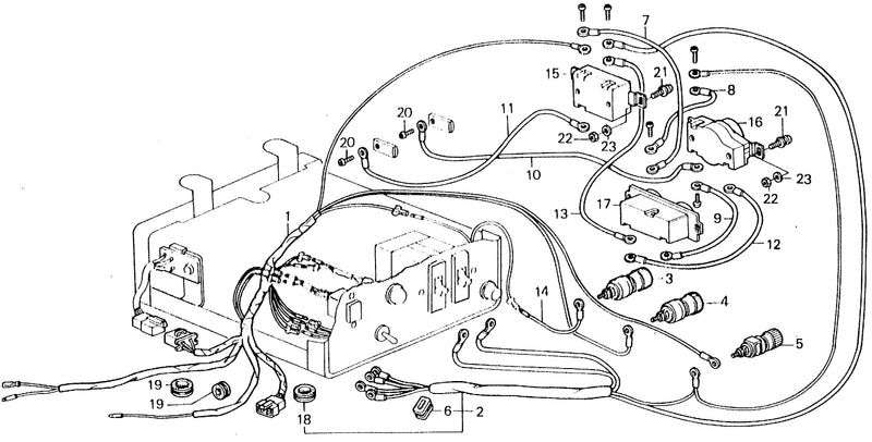 E3500   WIRE HARNESS@RECEPTACLE