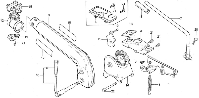 HANDLE COLUMN@CHANGE     LEVER