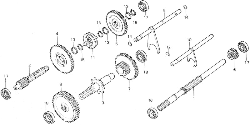 TRANSMISSION GEAR (A2)