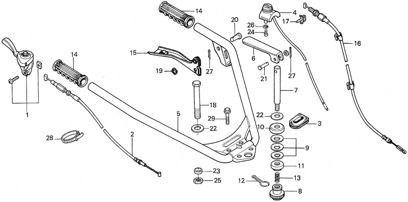 HANDLEBAR@THROTTLE@CLUTCH