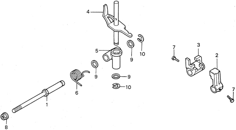 SELECT LEVER HOLDER