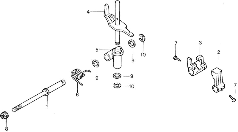 SELECT LEVER HOLDER