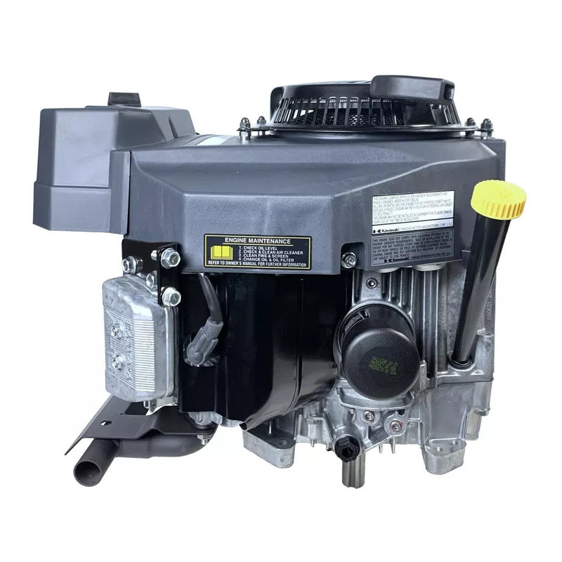 Kawasaki FH580V-GS21-S 19hp Vertical 1" x3-5/32 Shaft, OHV, Twin, Recoil Start, Fuel Pump, Oil Filter, 13 Amp Alternator Engine