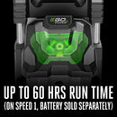 EGO Power+ FN1800-FC 18" Misting Fan - Batteries and Charger Not Included - Reconditioned