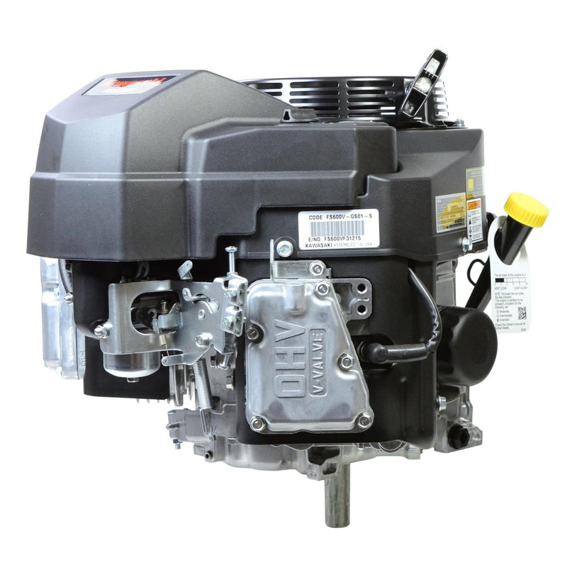 Kawasaki FS600V-HS01-S 18.5hp FS Series, Vertical 1" x3-5/32 Shaft, Fuel Pump, Recoil Start, OHV, CIS, 13 Amp Alternator, Engine (Replaces FS600V-FS01-S and FS600V-GS01-S)