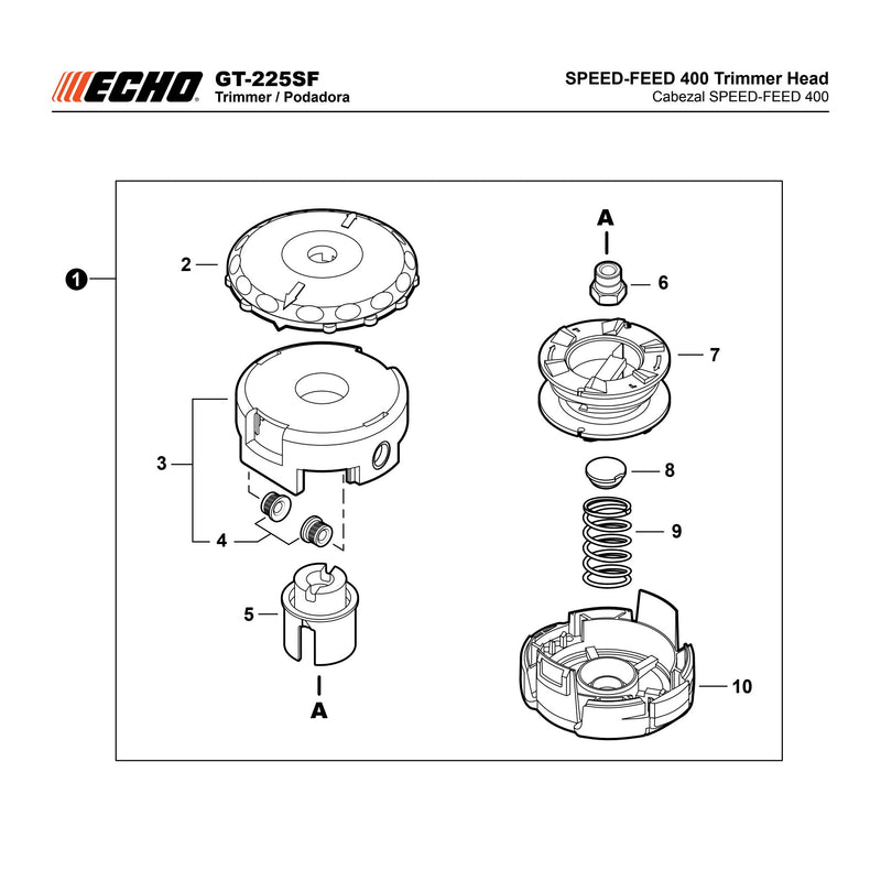 SPEED FEED 400 Trimmer Head