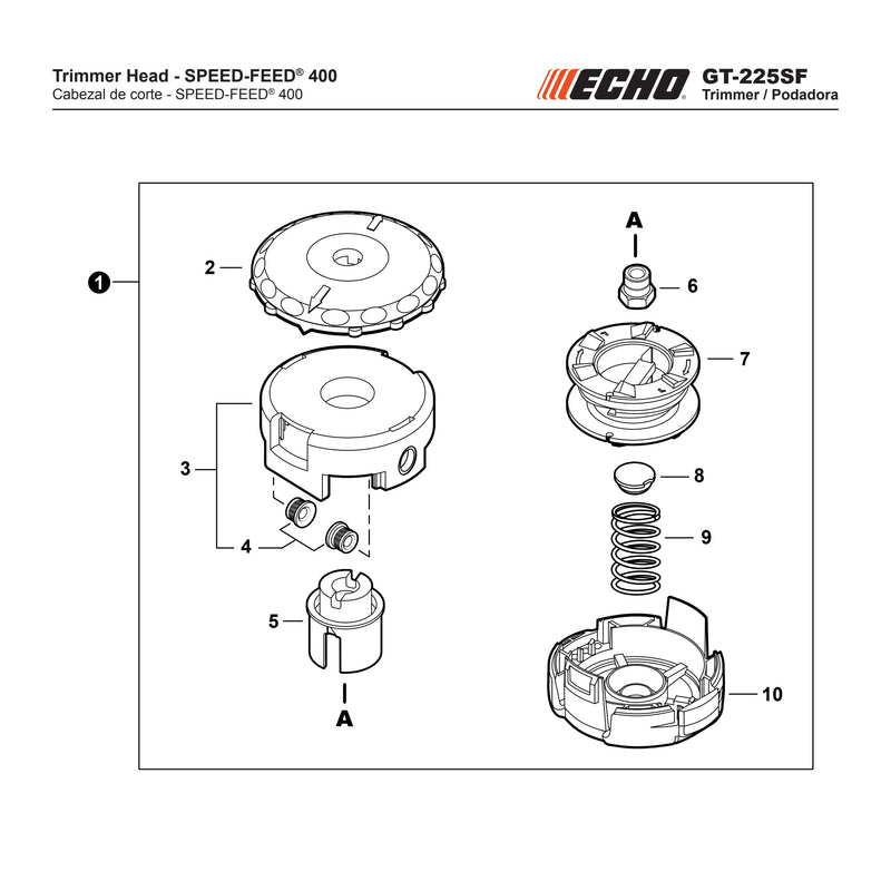 Trimmer Head SPEED FEED