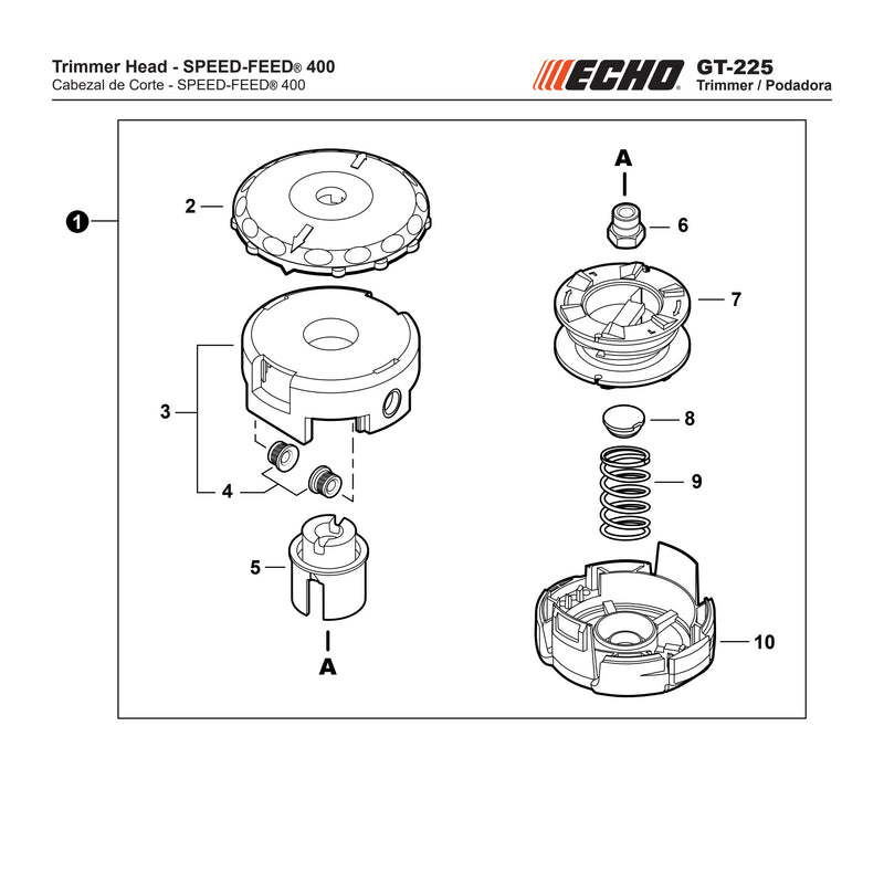 Trimmer Head SPEED FEED