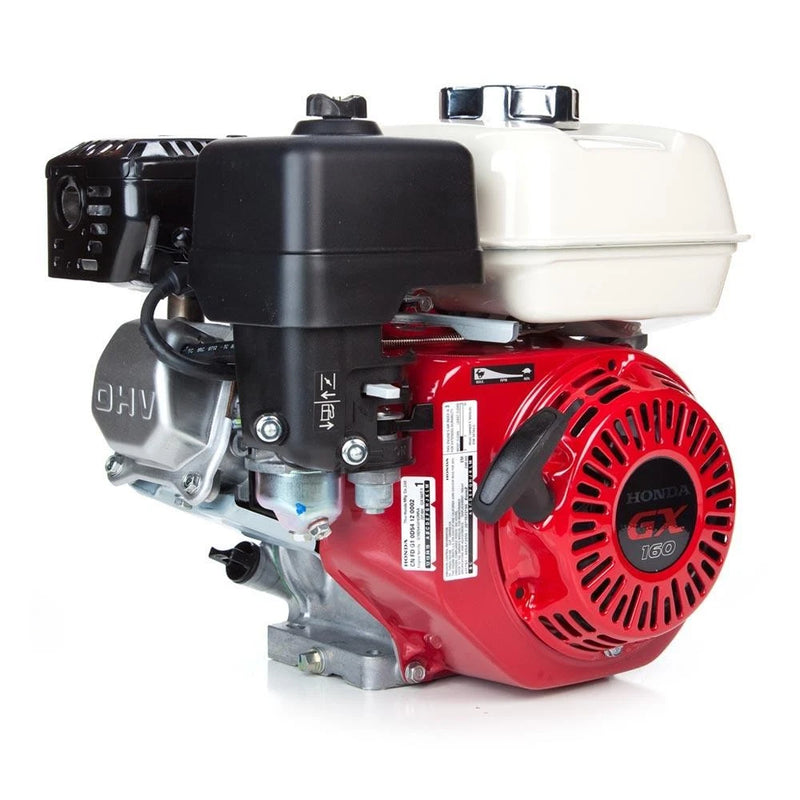 Honda GX160 QX2 Horizontal 163cc (4.8 HP) Engine with 3/4" x 2-7/16" Crankshaft