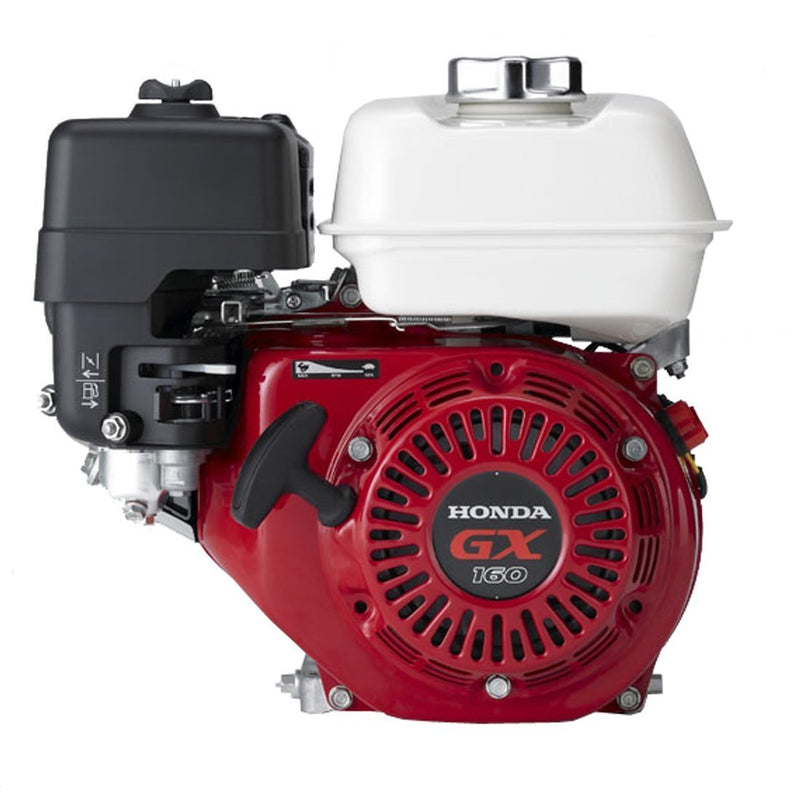 Honda GX160 QX2 Horizontal 163cc (4.8 HP) Engine with 3/4" x 2-7/16" Crankshaft