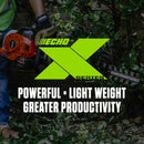 Echo HC-2210 22" Double Reciprocating Blade 21.2 cc Gas 2-Stroke X Series Pro Commercial Grade Hedge Trimmer with 3 Position Handle