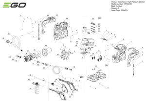 HPW2100 Parts Diagram