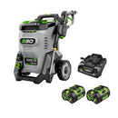 EGO Power+ HPW3204-2 Cordless 3200 PSI Pressure Washer with 2 x 6.0Ah Batteries and 320W Charger