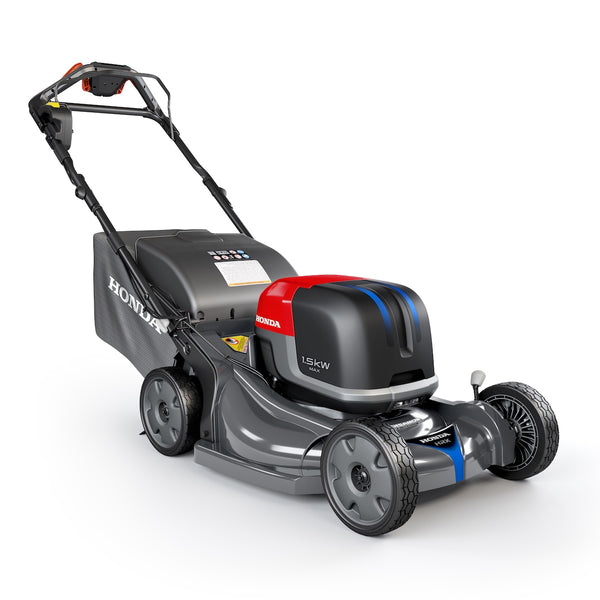 Honda HRX-BE 21" Self Propelled Variable Speed eSelect Drive Blade Stop System Lawn Mower with 12Ah Battery and Charger