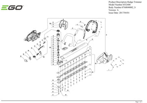 HT2400 Parts Diagram