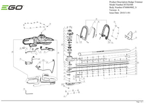 HTX6500 Parts Diagram